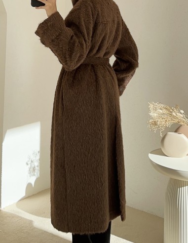 2336 Rüzgarlıklı Kaşe Kaban SİYAH