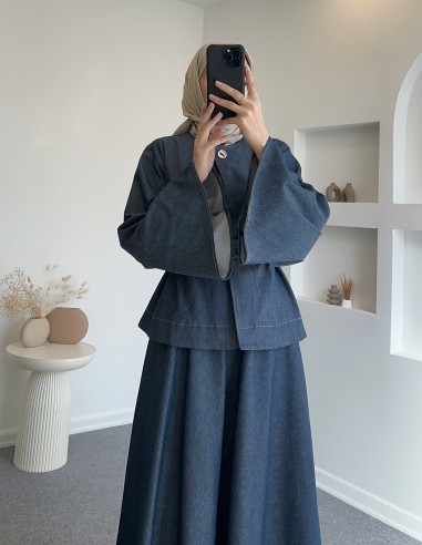 50725 Hakim Yaka Kemerli Panço KAHVERENGİ