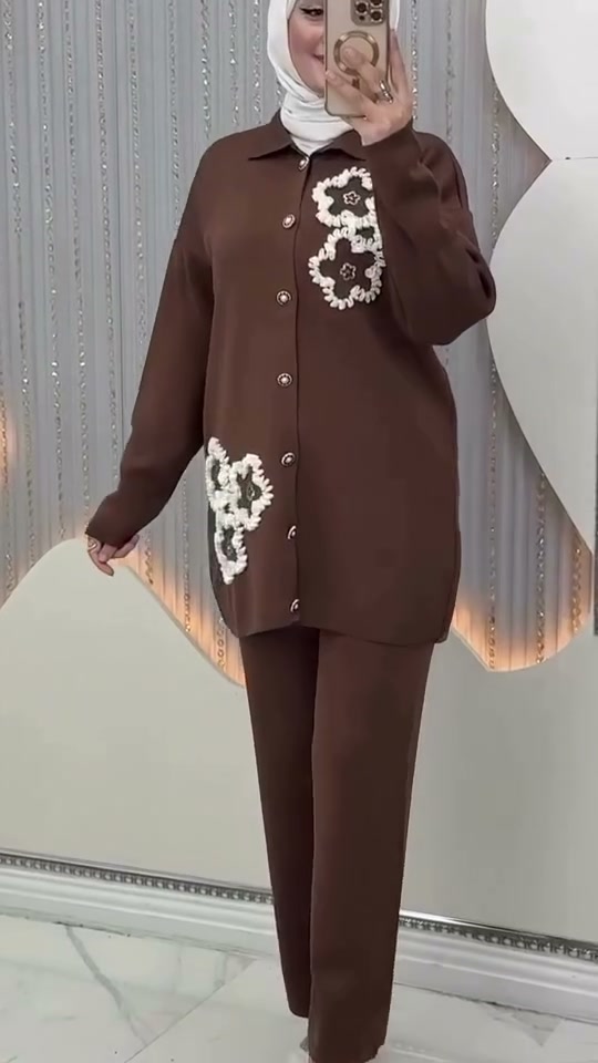 Şal Yaka Uzun Kaban BEJ